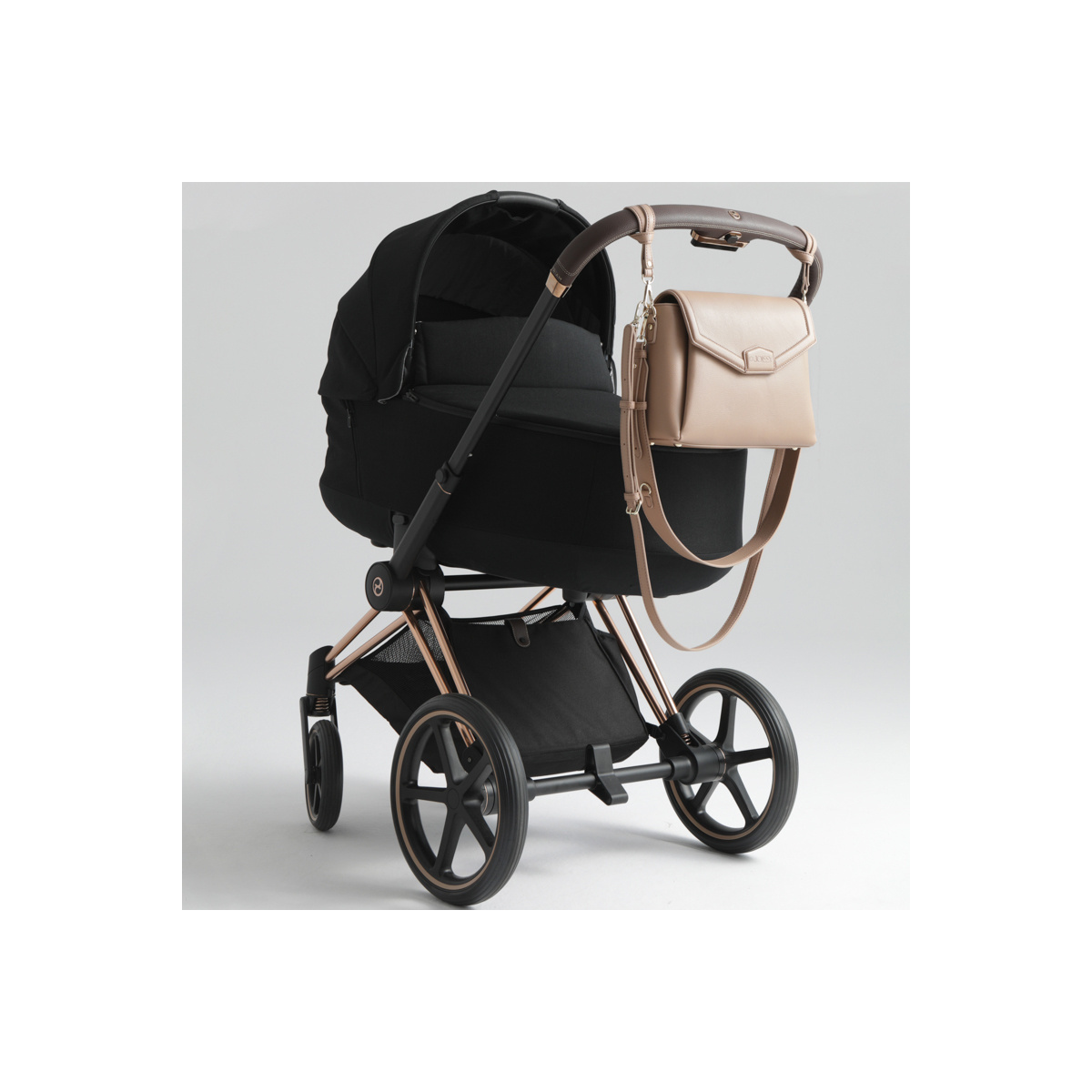 JOISSY TORBA CROSSBODY MIDI  BLUSH BEIGE