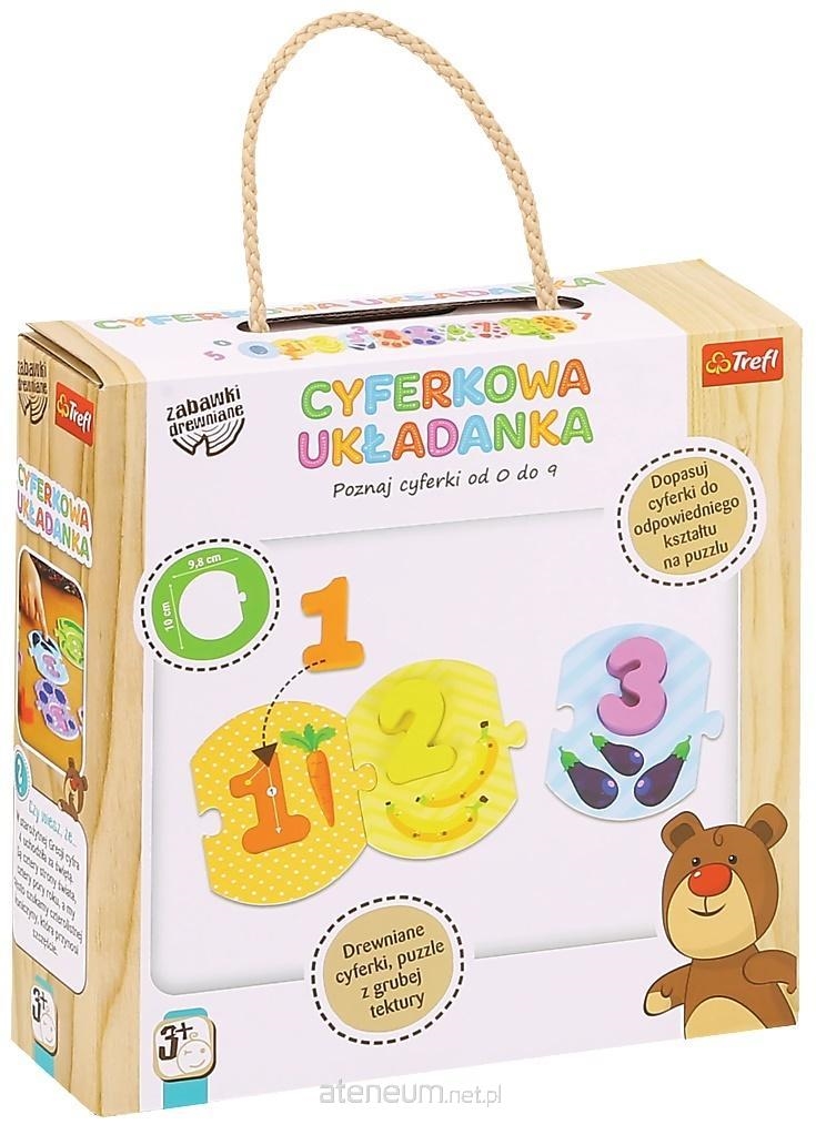 TREFL UKŁADANKA CYFERKI