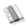 BABYONO PIELUSZKI BAMBUSOWE 3-PAK 397/02