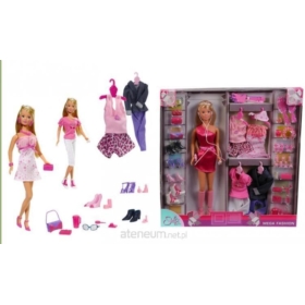 SIMBA LALKA STEFFI + GARDEROBA