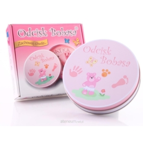 ZESTAW ODCISK BOBASA RÓŻOWY