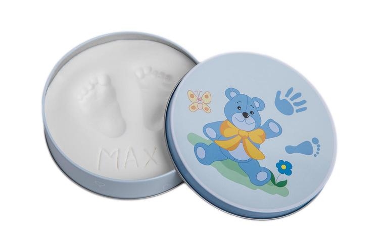 ZESTAW ODCISK BOBASA NIEBIESKI