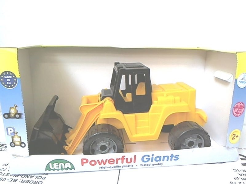 LENA BULDOŻER ŻÓŁTO - CZARNY