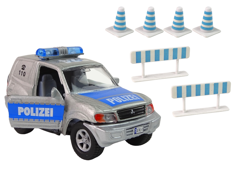 Auto policja z przyczepą światło HXCL009 75025