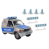 Auto policja z przyczepą światło HXCL009 75025