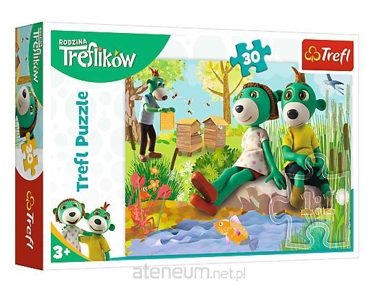 PUZZLE 30 TREFLIKI NAD STAWEM