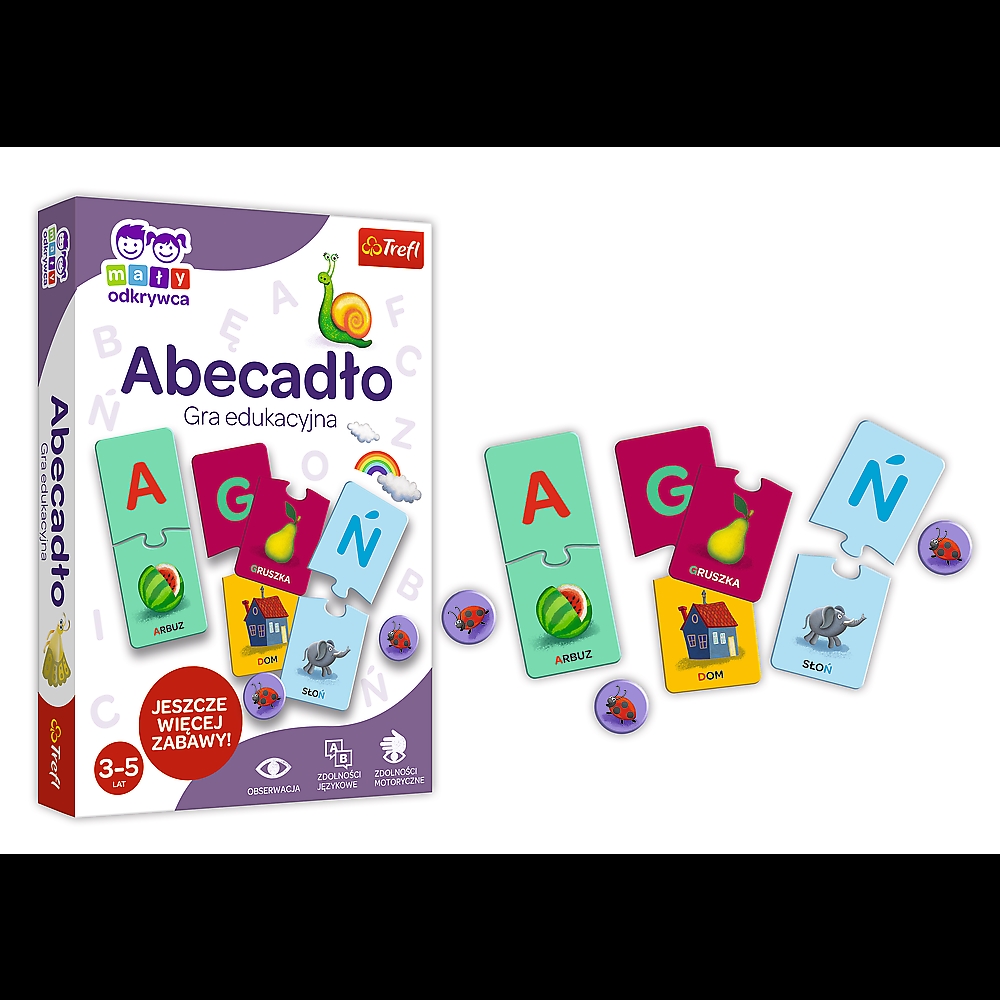 GRA TREFL ABECADŁO MAŁY ODKRYWCA