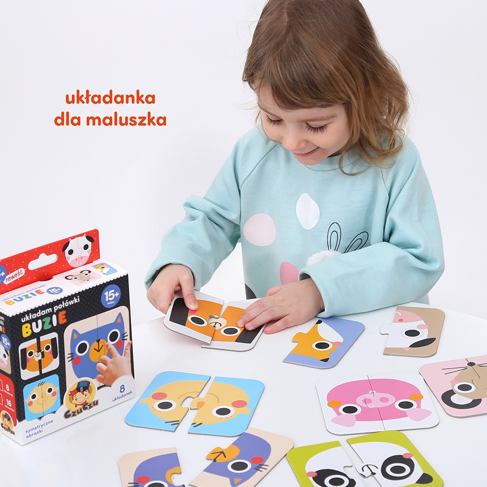 CZUCZU UKŁADAM POŁÓWKI BUZIE