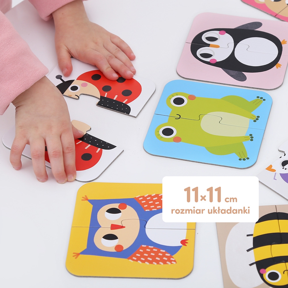 CZUCZU UKŁADAM POŁÓWKI ZWIERZĘTA