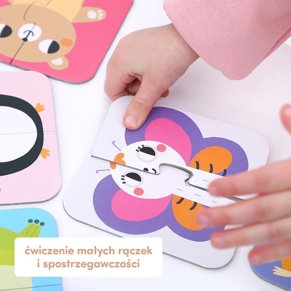 CZUCZU UKŁADAM POŁÓWKI ZWIERZĘTA