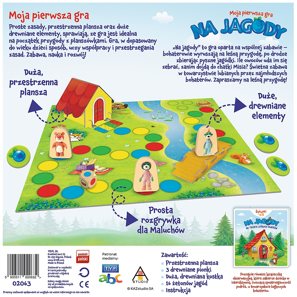 Gra Na jagody, Bobaski i Miś 02063