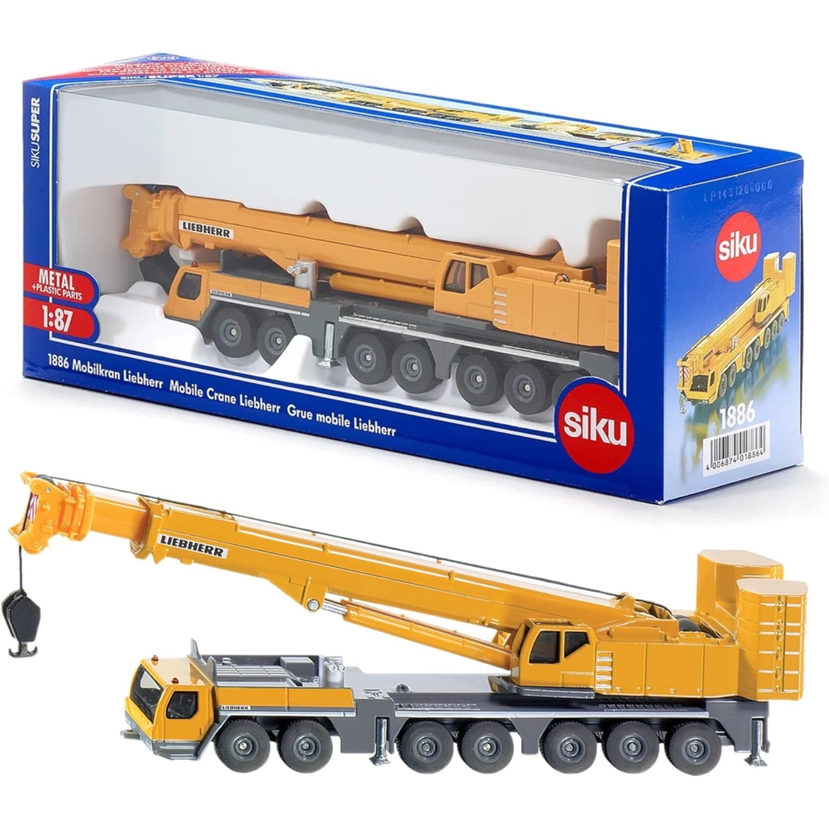 SIKU MOBILNY DŹWIG LIEBHERR 1886