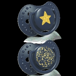 LOVI SMOCZEK 0-3 STARDUST BLUE