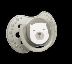 LOVI SMOCZEK SILIKONOWY BUDDY BEAR 3-6M 22/864