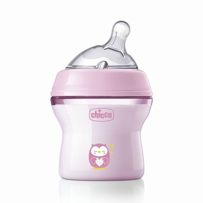 CHICCO BUTELKA NF PLAST 0+ 150ML GIRL