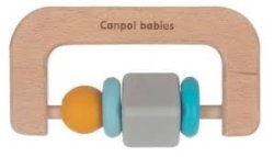 CANPOL GRYZAK DREWNIANO-SILIKONOWY