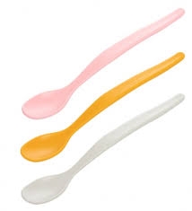 CANPOL ŁYŻECZKI 31/419 ZESTAW D/KARM.3SZT RÓŻ