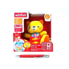 WINFUN PRZYTULACZEK KOTEK MIAU