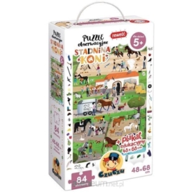 CZUCZU PUZZLE OBSERWACYJNE STADNINA KONI 5+
