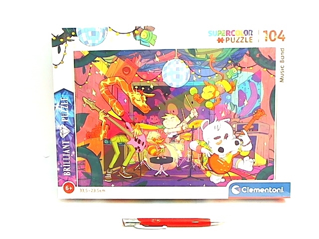 PUZZLE CLEMENTONI 104 MUSIC BAND BRILIANT