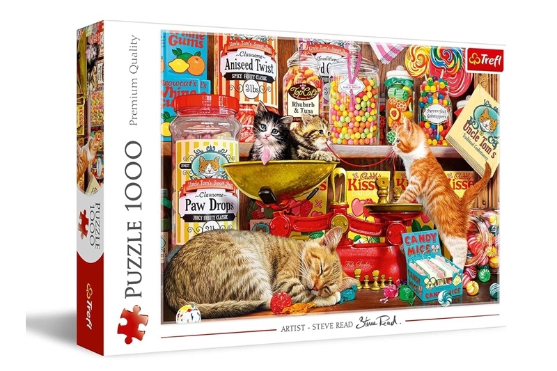 PUZZLE 1000 KOCIE SŁODKOŚCI
