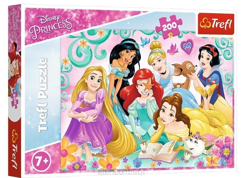 Puzzle - 200 - Radosny świat księżniczek -13268