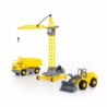 Zestaw Pojazdów Polesie Wywrotka Dźwig Koparka 571