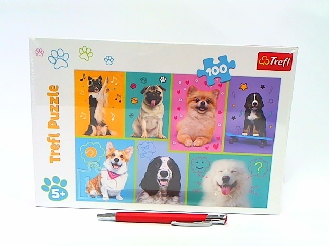 Puzzle 100 - W świecie piesków 16421