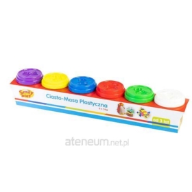 SMILY PLAY CIASTOLINA - MASA PLASTYCZNA 6szt.