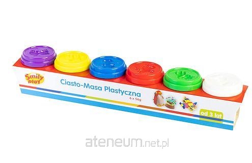 SMILY PLAY CIASTOLINA - MASA PLASTYCZNA 6szt.