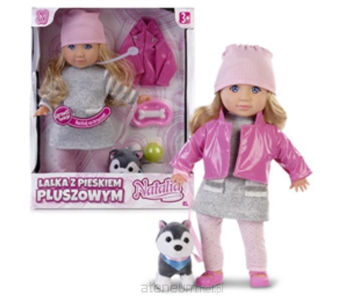 LALKA NATALIA NA SPACERZE Z PIESKIEM