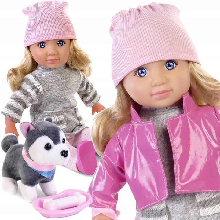 LALKA NATALIA NA SPACERZE Z PIESKIEM