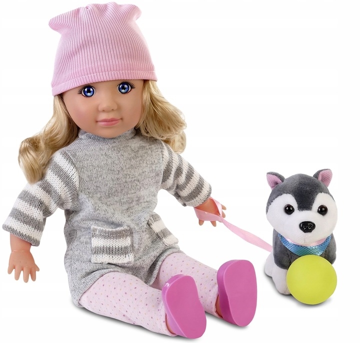 LALKA NATALIA NA SPACERZE Z PIESKIEM