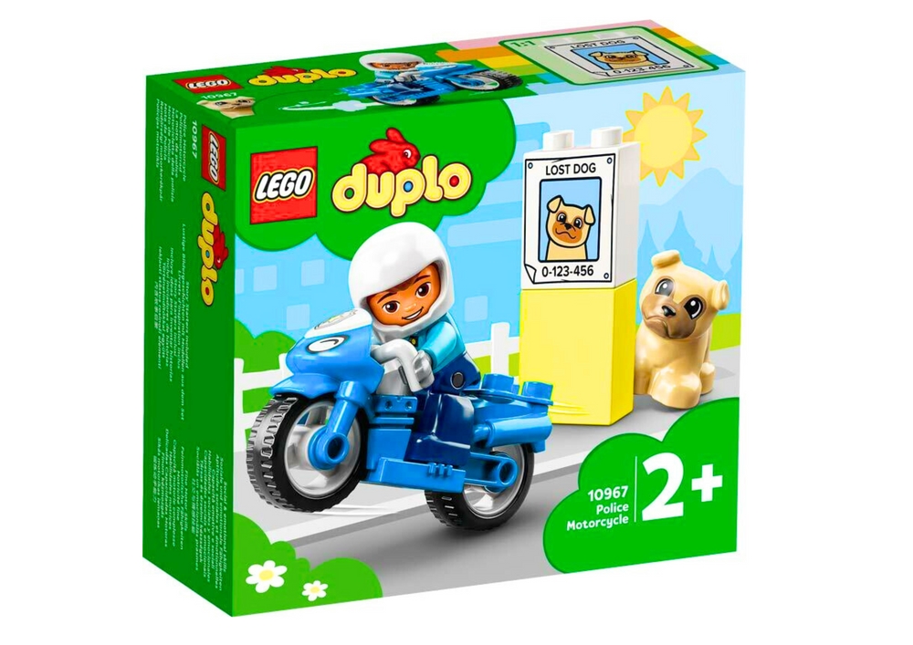 10967  LEGO DUPLO TOWN Motocykl Policyjny