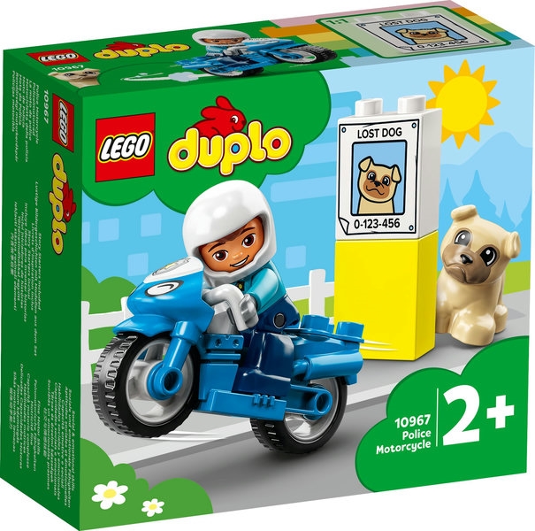 10967  LEGO DUPLO TOWN Motocykl Policyjny