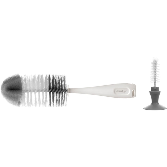 AKUKU SZCZOTKA DO BUTELEK Z PRZYSSAWKĄ A0102