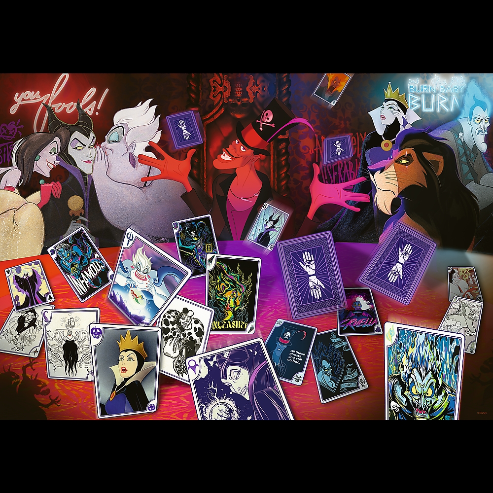 TREFL - PUZZLE 1000 - DOBRA PASSA - VILLAINS