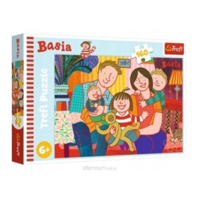 TREFL - PUZZLE 160 - BASIA - POZNAJ BASIĘ