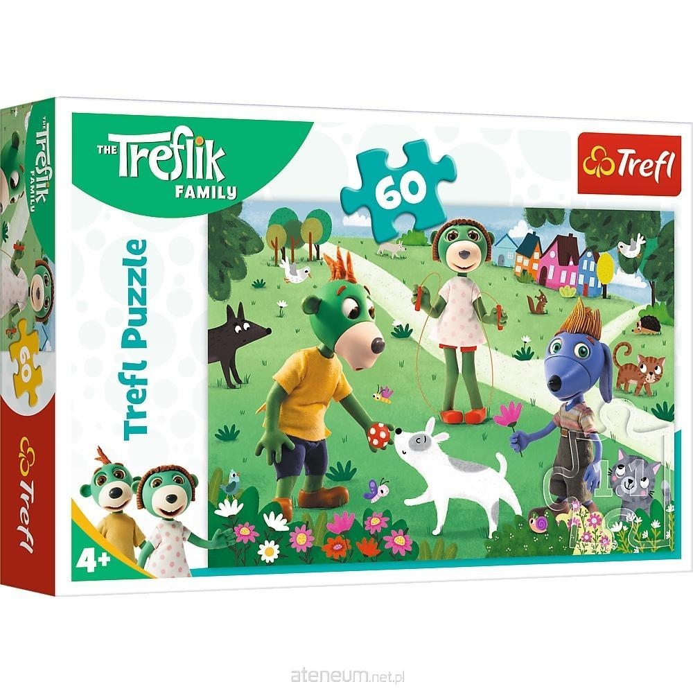 TREFL - PUZZLE 60 - TREFLIK FAMILY - 17377
