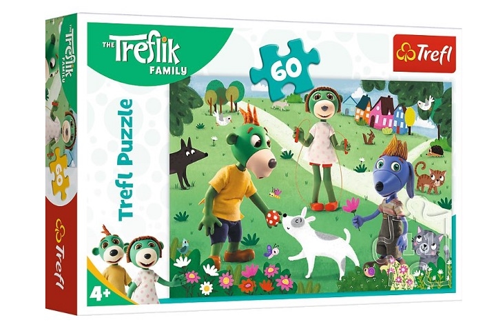 TREFL - PUZZLE 60 - TREFLIK FAMILY - 17377