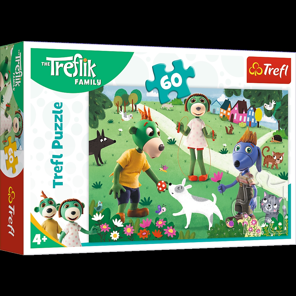 TREFL - PUZZLE 60 - TREFLIK FAMILY - 17377
