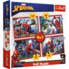 TREFL - PUZZLE 4w1 - SPIDER-MAN MARVEL - 34384