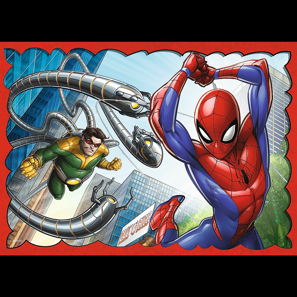 TREFL - PUZZLE 4w1 - SPIDER-MAN MARVEL - 34384