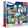 TREFL - PUZZLE 4w1 - TREFLIKI PRZED SNEM - 34399