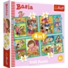 TREFL - PUZZLE 4w1 - PRZYGODY BASI - 34606