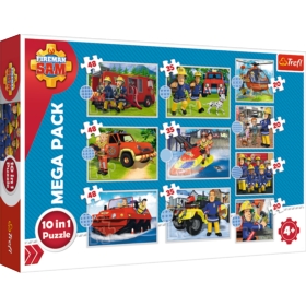 TREFL - PUZZLE 10w1 - STRAŻAK SAM - 90382