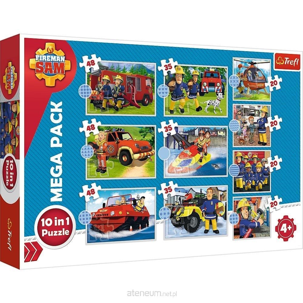 TREFL - PUZZLE 10w1 - STRAŻAK SAM - 90382