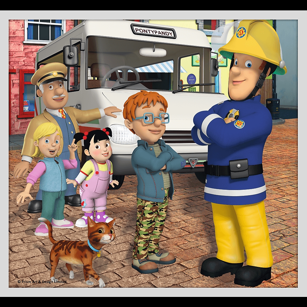 TREFL - PUZZLE 10w1 - STRAŻAK SAM - 90382