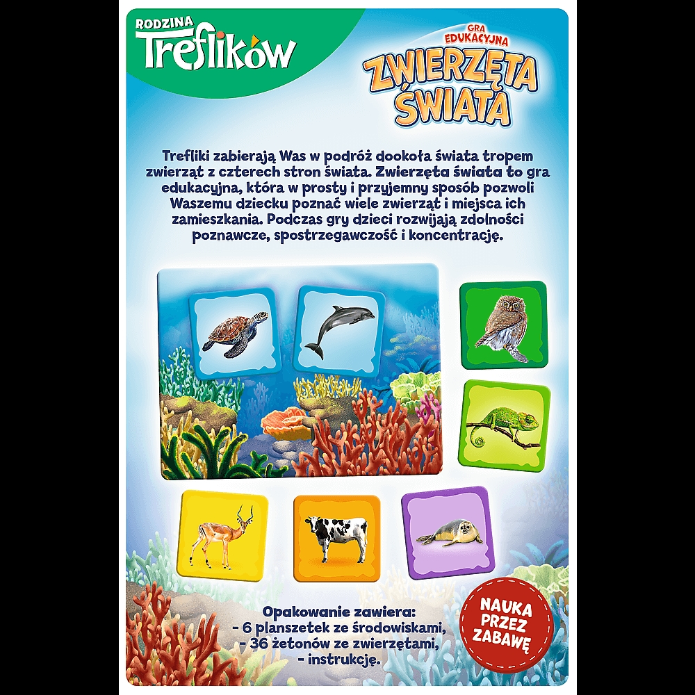 Zwierzęta świata - Rodzina Treflików 02337