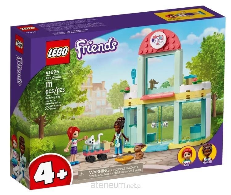 41695 LEGO FRIENDS KLINIKA DLA ZWIERZĄTEK